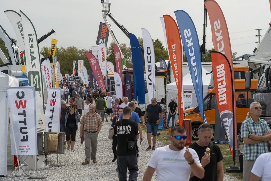 Technika a atmosféra Jičínského veletrhu